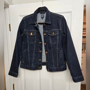 GAP Indigo Denim Jacket with Copper Buttons